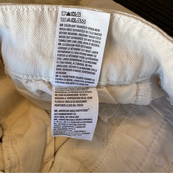 AE Dreamy Drape Super Soft High Rise Wide Leg Stretch Poppy Trouser Pant, Size 8 - Picture 10 of 12